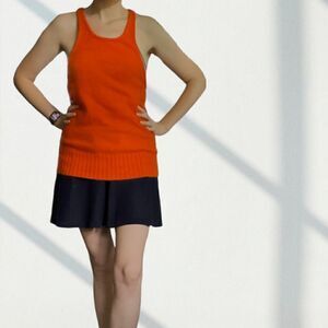 Angora Rabbit Rachel Roy Red Racerback Tank Top XS